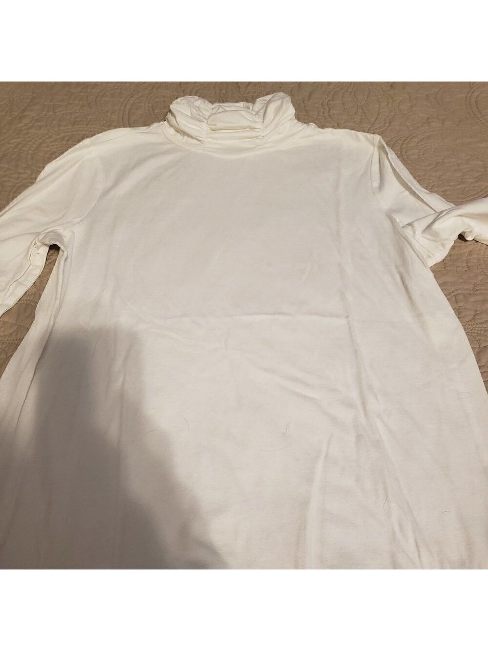 KIM Rogers - gathered/smock turtleneck top